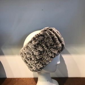 Rex Rabbit fur headband.